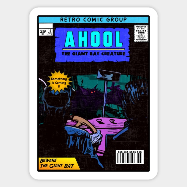 AHOOL COMIC Sticker by theanomalius_merch